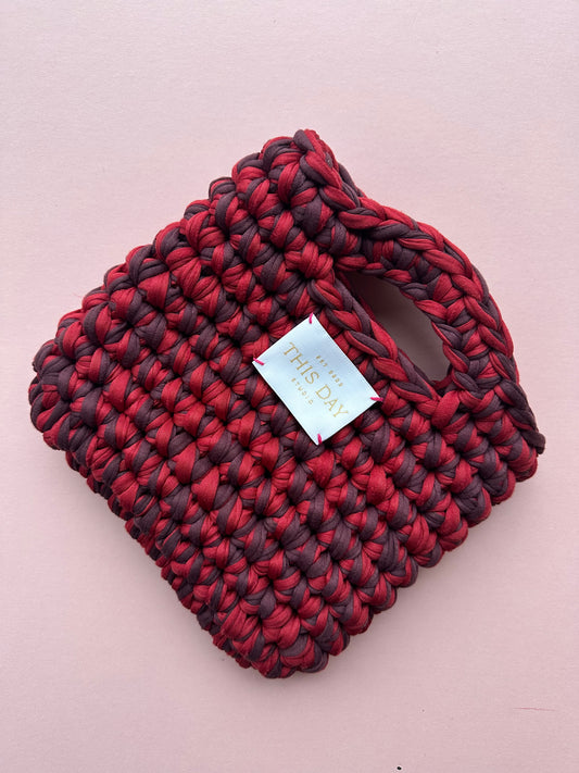 Berry Bliss Crochet Bag